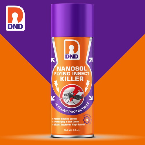 Diseño de Design a standout label for a Super Effective Insect Killer Spray de Mrs Design ♥