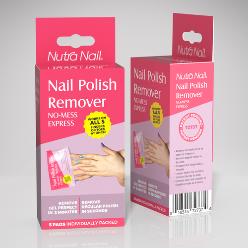 Nutra Nail Gel Remover Design by familydog