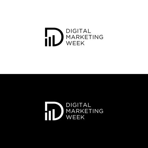 Logo for a digital marketing conference Design by RZN™