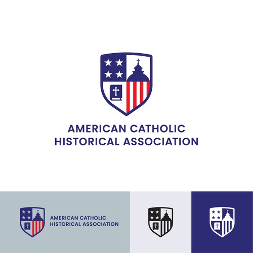 New logo and seal for 102-year-old academic organization (American Catholic Historical Association) Design by vsbrand