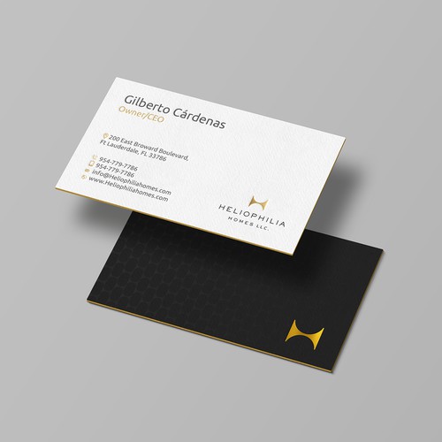 Luxury Custom Home Builder Business Cards needed Design by Zayden