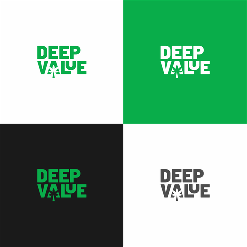 Cannabis Brand Logo needed for "Deep Value" brand Design by BɅNɅSPɅTI