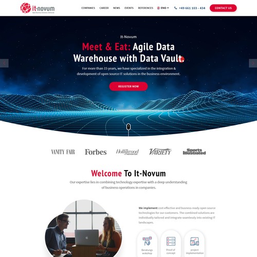 WordPress theme design contest entry by Jasmin_VA