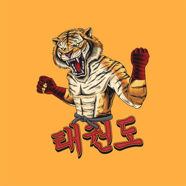 Design by S h a n k a r a titled "Tiger design"