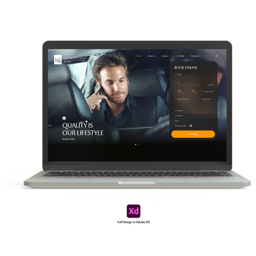 Web page design contest entry by Mohsen Kazem