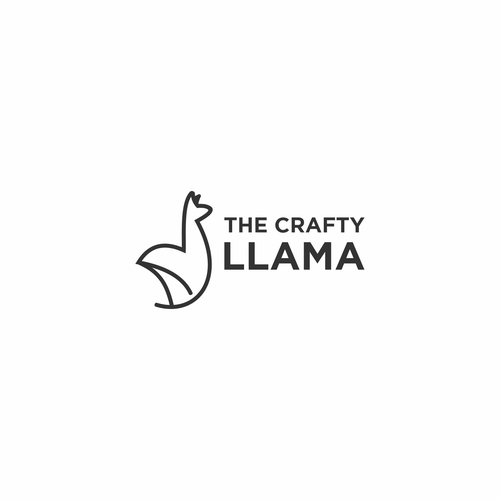 Simple and friendly Llama design Design by SimpleSmple™