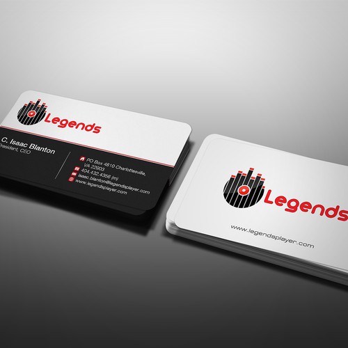 Legends Media Group needs a new stationery Design by REØdesign