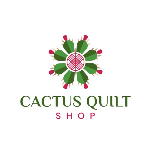 Design a logo for a modern quilt shop! Design by Rav Astra