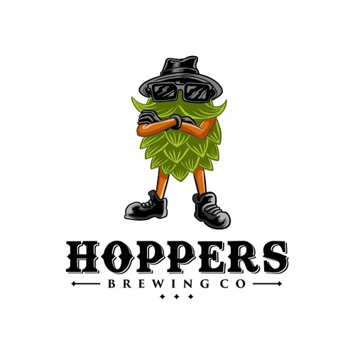 コンペ「Design a logo for an Australian hip craft beer brewery close to the beach」のデザイン by Hadeboga Studioさん 