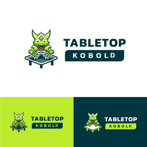 Bring Tabletop Kobold to Life with a Fun, Memorable Logo and Branding Design by Falah Rafi