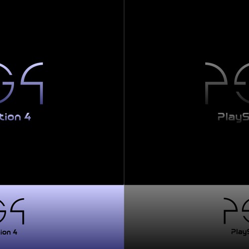Community Contest: Create the logo for the PlayStation 4. Winner receives $500! Design by mesintua