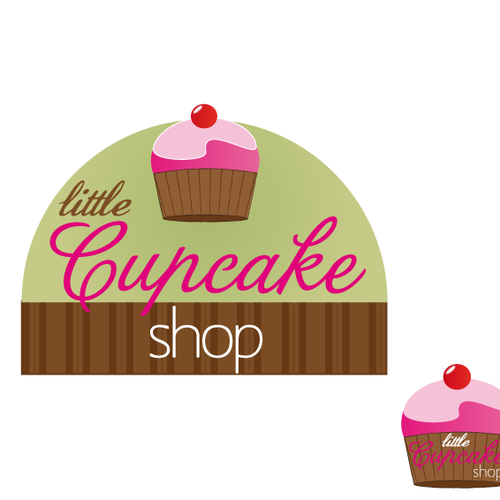 LOGO-  for  CUPCAKE  BAKERY-ontwerp door squama