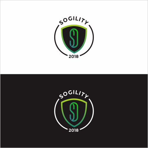 Football Crest Design for Sogility Design by zarzar