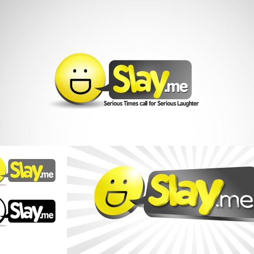 Slay.me Logo for Web and Social Media Design by Kobi091