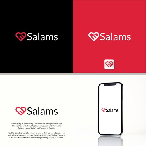 "Salams" Logo Design by rindhia art
