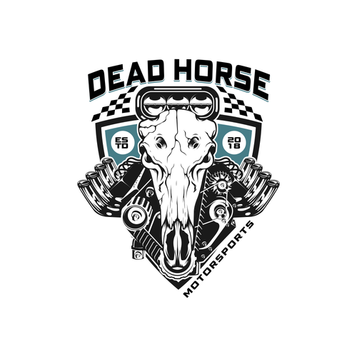 Dead Horse Motorsports Logo Redesign Design by Insfire!