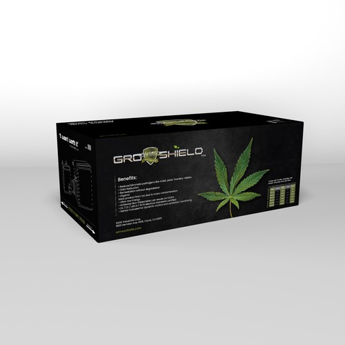 Diseño de Retail packaging for Advanced Air Purifier for Cannabis and Ag de zarifa86