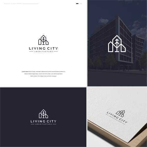 Logo for Philadelphia based architecture firm-urban mixed-use redevelopment Réalisé par Senja1705