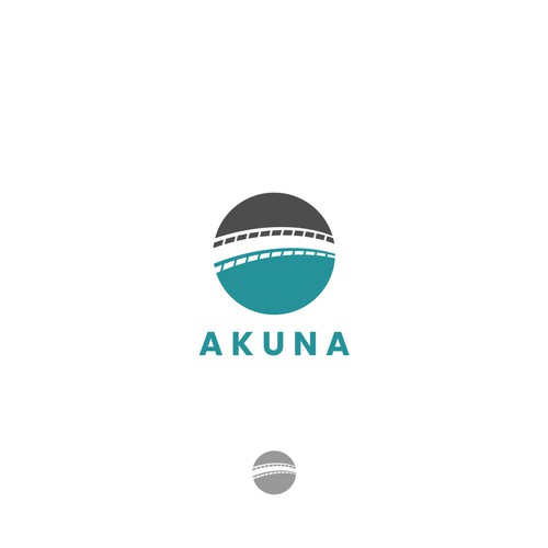 A logo for a development near the river and ocean Diseño de gekostudio