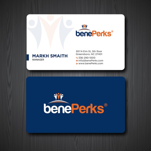 Biz Cards for fast growing company Réalisé par Brandmaker artist