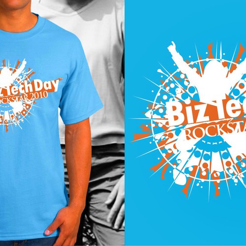 Give us your best creative design! BizTechDay T-shirt contest Design by w2n