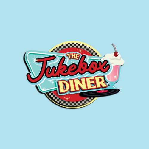 A vintage and fun 1950s-inspired diner logo Design by SHEE-GAA