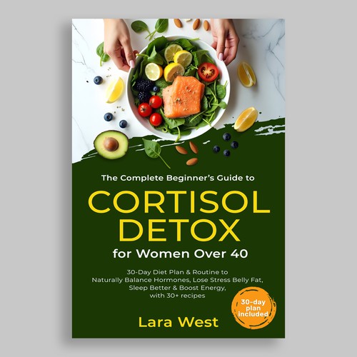"High-End Cover Design Wanted for Science-Based Wellness Book for Women Over 40" winning 
