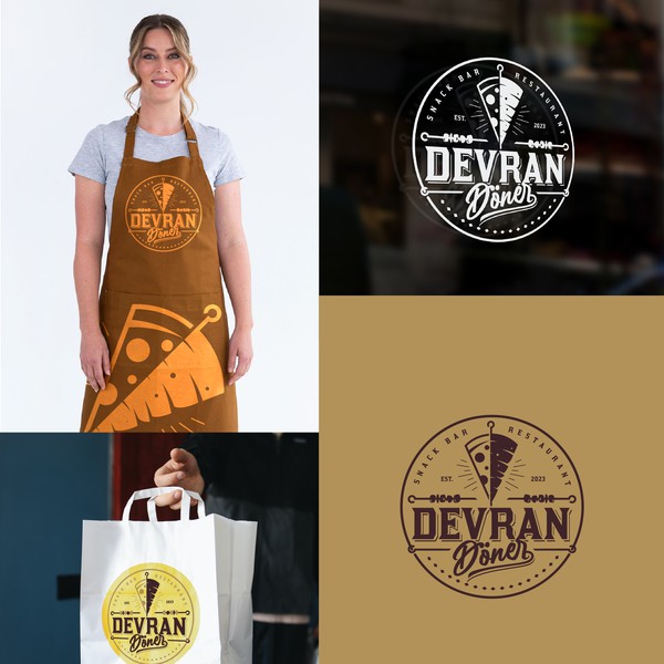 Design realizzato da s_ult!m intitolato "Kebap restaurant is searching for a new logo"