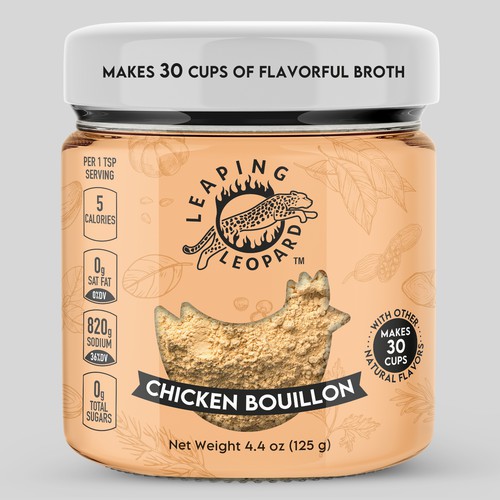 Launch Leaping Leopard Bouillon - An Additional Item to Leaping Leopard Food Enhancers!! Design by EffieK