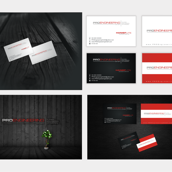 PRO Engineering GmbH benötigt logo and business card