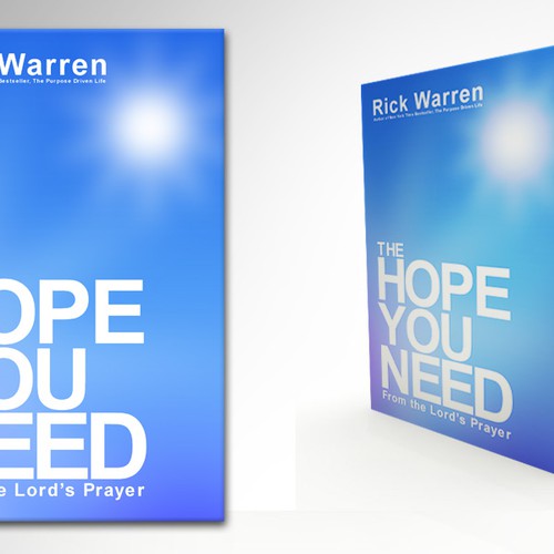 Design Rick Warren's New Book Cover Diseño de evolet