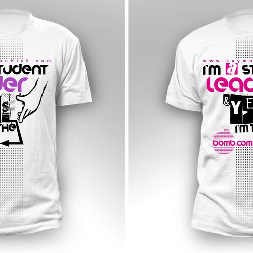 Design My Updated Student Leadership Shirt Design por miljandesign