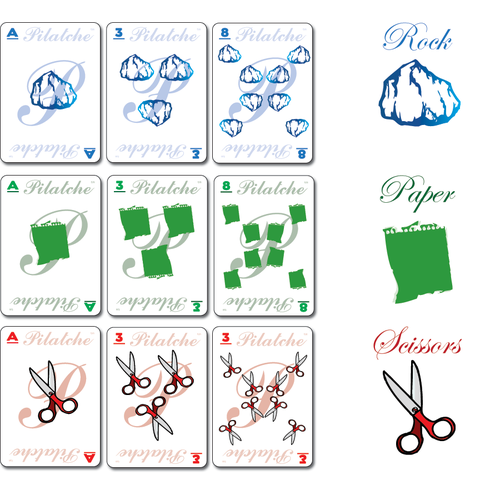 3 Suit Poker(TM) card deck & package. Free advertising for you! Design by Jordan321