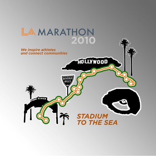 LA Marathon Design Competition Design by Calimark