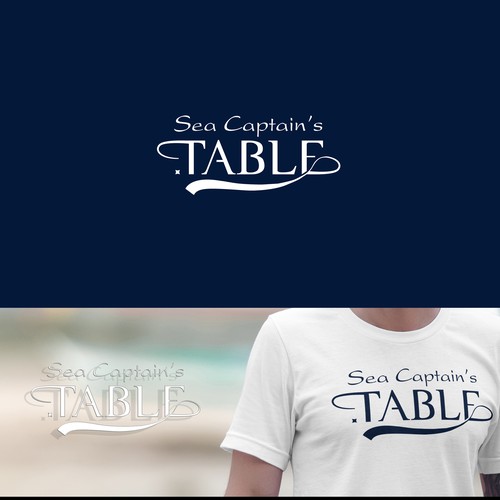 Sea Captain's Table Logo Design Design by dellfi ©