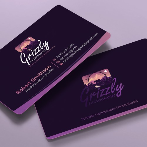 Unique business card design for Photography Business-ontwerp door CilioLab