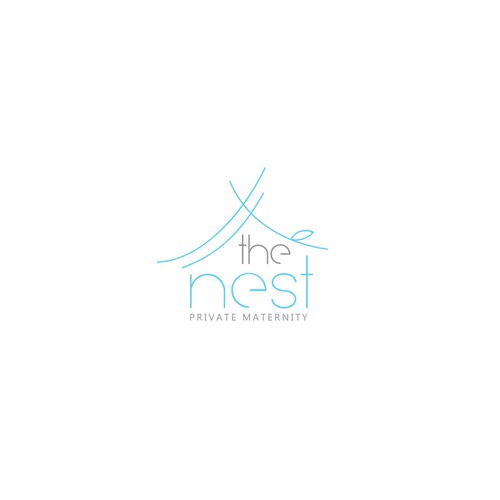 Design a funky logo (with a picture of a nest) for an Ob Gyn clinic to appeal to young women. Design por ALINAsINK