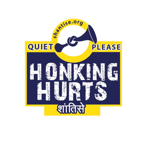 Designs for a no-honking campaign Design by SilverPen Designs