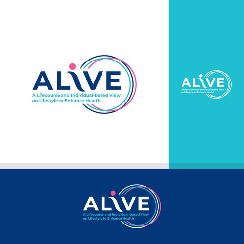 Design a logo for a research project called: ALIVE Design réalisé par rzaltf