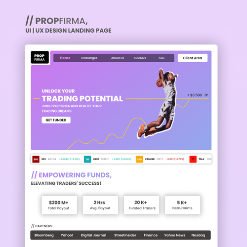 Web page design contest entry by Thiran Uresha