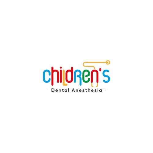 Children’s dental anesthesia company logo Design by +vectorsm