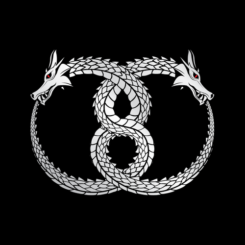 Personal ouroboros logo Design by EvgenYurevich