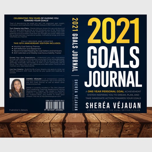 Design 10-Year Anniversary Version of My Goals Journal Design by Don Morales