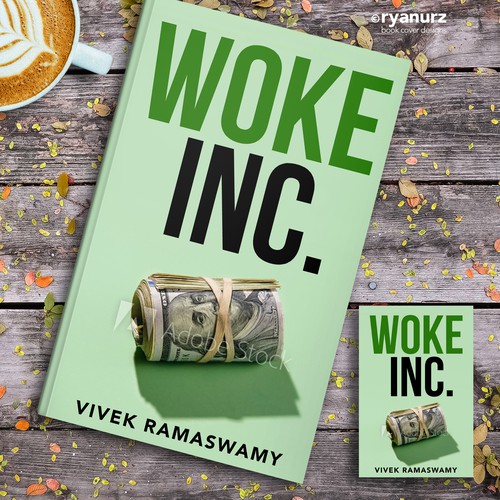 Woke Inc. Book Cover デザイン by ryanurz