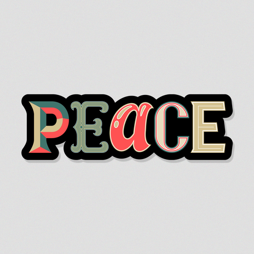 Design A Sticker That Embraces The Season and Promotes Peace デザイン by EDSTER