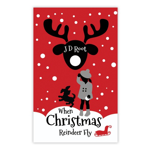 Design a classic Christmas book cover. Design by iMAGIngarCh+