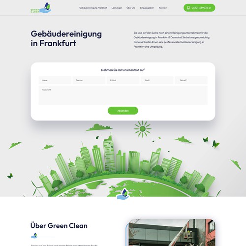 Web page design contest entry by CreatickWeb
