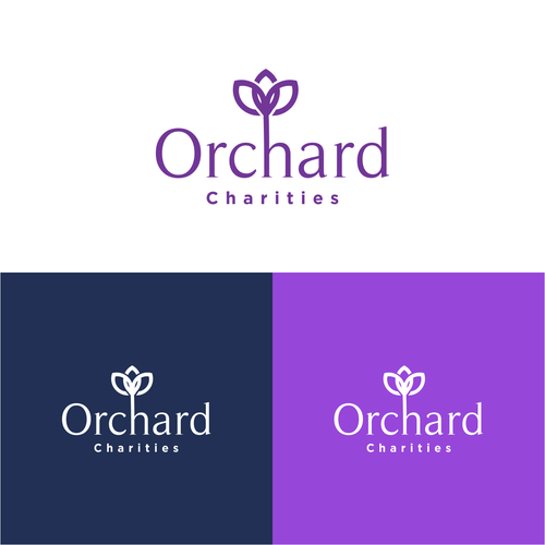 Local charity logo representing doing good Design by YELLOW EYES