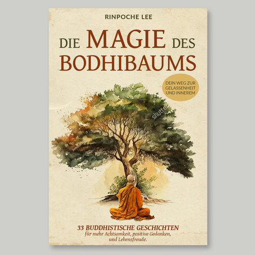 Design an appealing cover about Buddhist stories Design by Radmilica