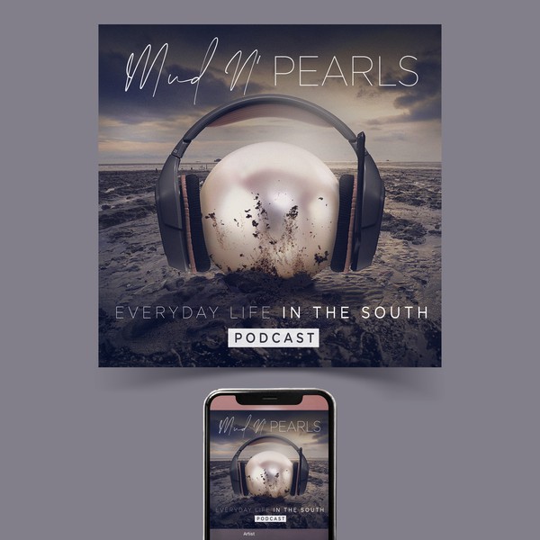 Design by MarioCanario titled "Podcast cover for talks about life"